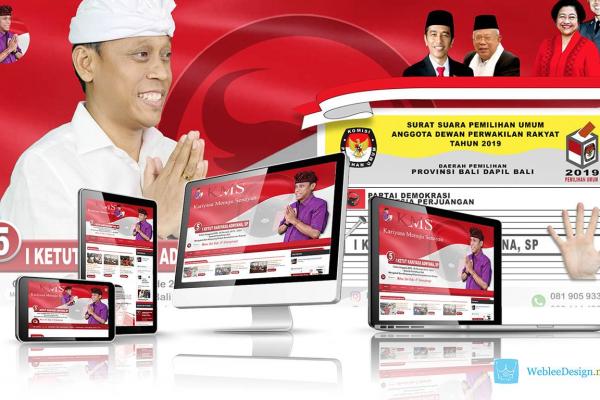 Website Caleg Kariyasa Adnyana